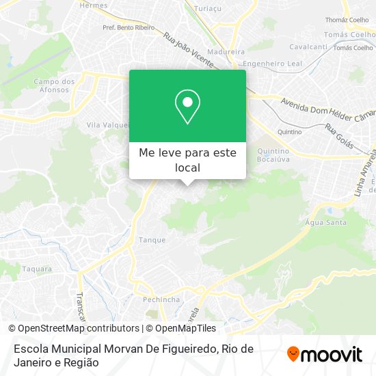 Escola Municipal Morvan De Figueiredo mapa