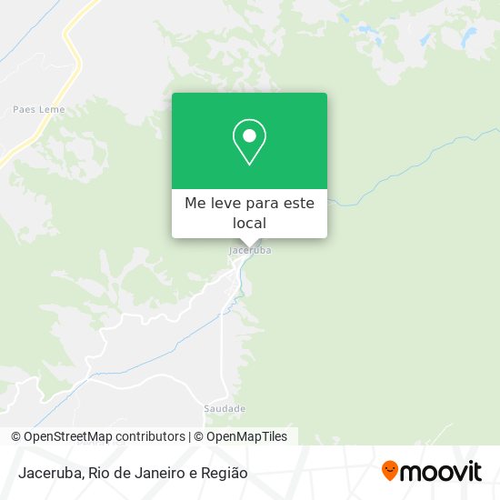 Jaceruba mapa