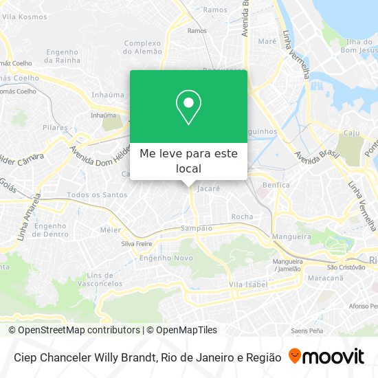 Ciep Chanceler Willy Brandt mapa