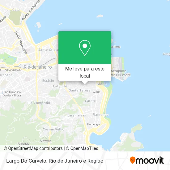 Largo Do Curvelo mapa