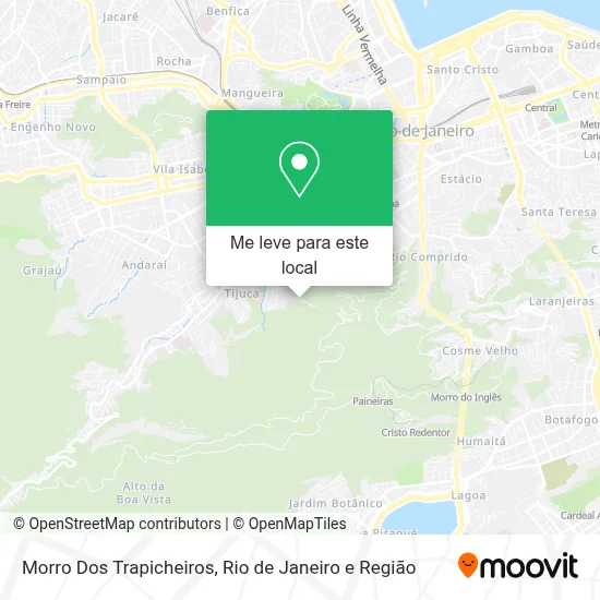 Morro Dos Trapicheiros mapa
