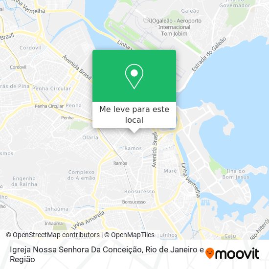 Igreja Nossa Senhora Da Conceição mapa