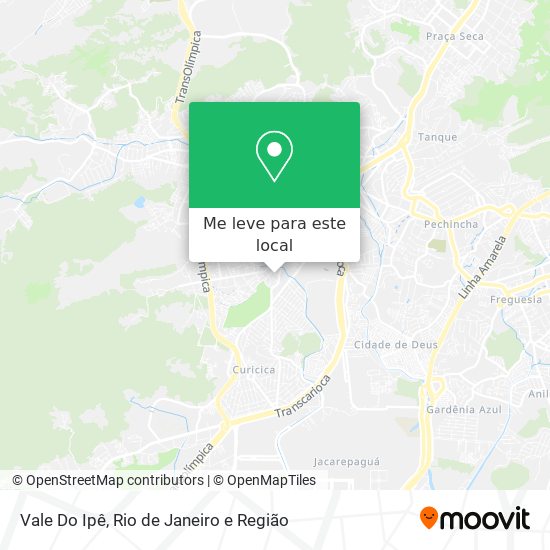 Vale Do Ipê mapa