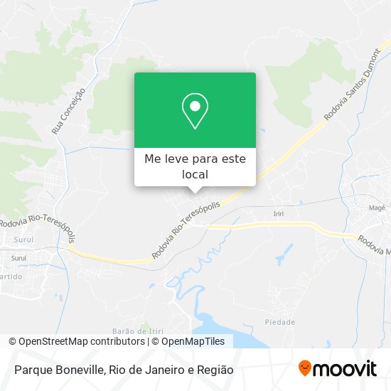 Parque Boneville mapa