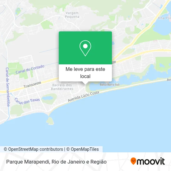 Parque Marapendi mapa