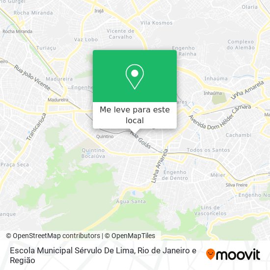 Escola Municipal Sérvulo De Lima mapa