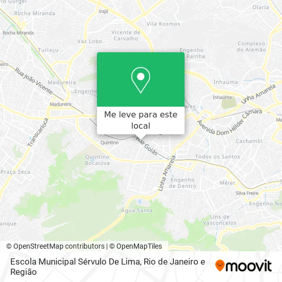 Escola Municipal Sérvulo De Lima mapa