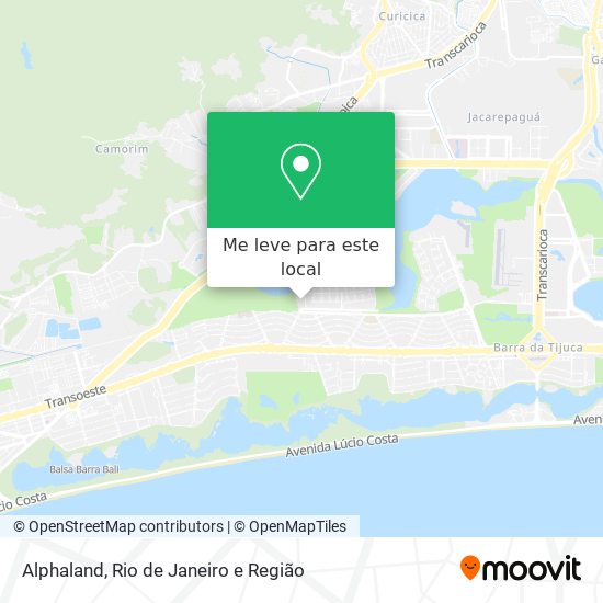 Alphaland mapa