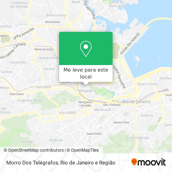 Morro Dos Telégrafos mapa