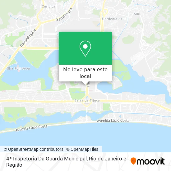 4ª Inspetoria Da Guarda Municipal mapa