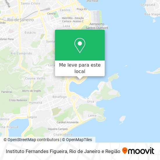 Instituto Fernandes Figueira mapa