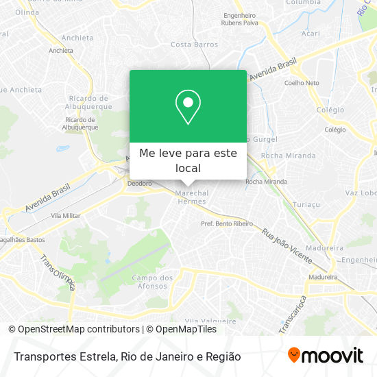 Transportes Estrela mapa