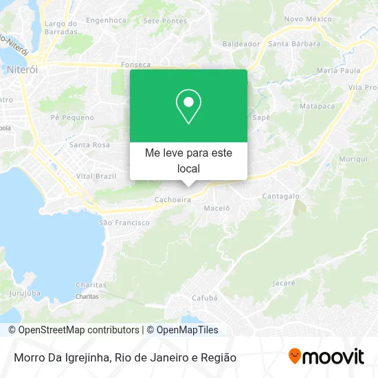 Morro Da Igrejinha mapa