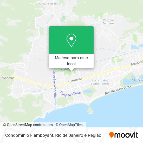 Condomínio Flamboyant mapa