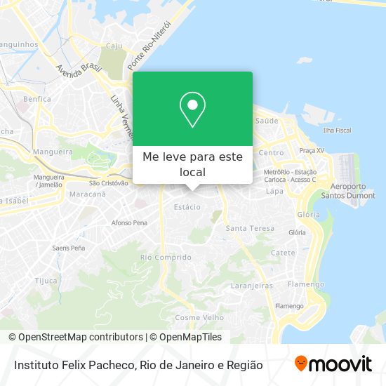 Instituto Felix Pacheco mapa