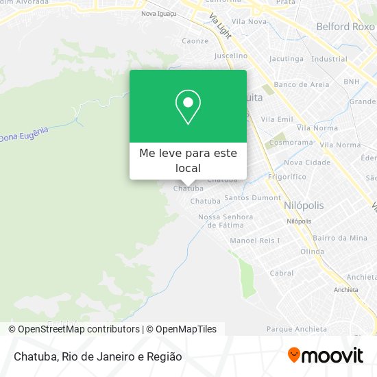 Chatuba mapa