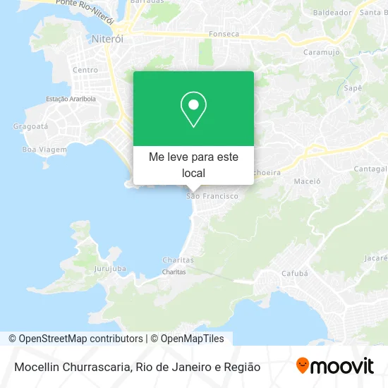 Mocellin Churrascaria mapa