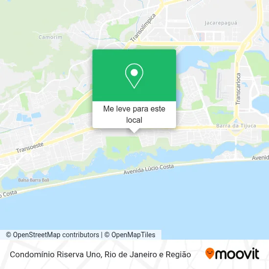 Condomínio Riserva Uno mapa