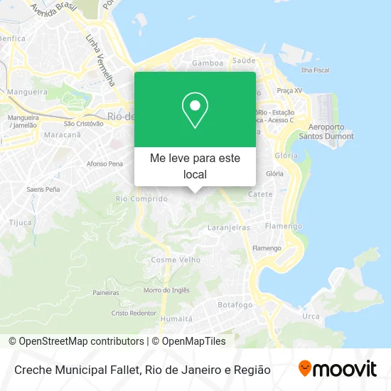 Creche Municipal Fallet mapa