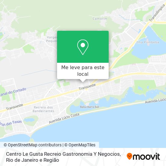 Centro Le Gusta Recreio Gastronomia Y Negocios mapa