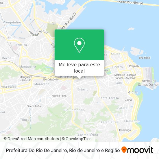 Prefeitura Do Rio De Janeiro mapa