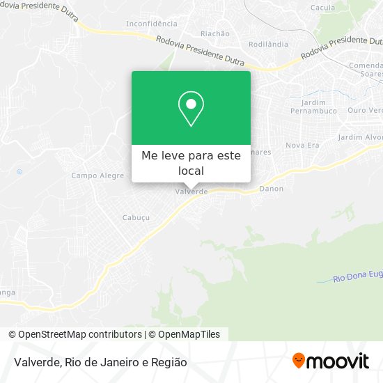 Valverde mapa
