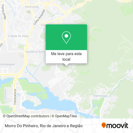 Morro Do Pinheiro mapa