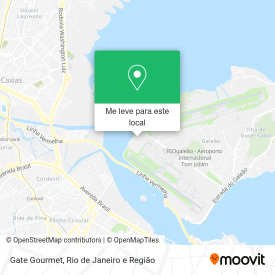Gate Gourmet mapa