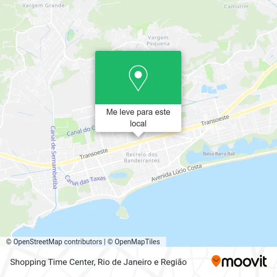Shopping Time Center mapa