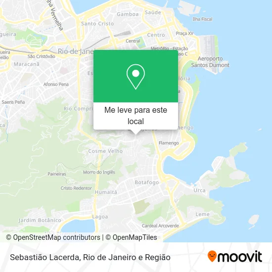 Sebastião Lacerda mapa