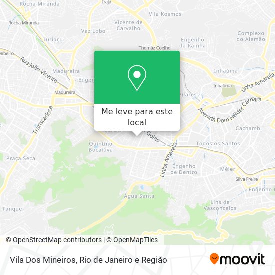 Vila Dos Mineiros mapa