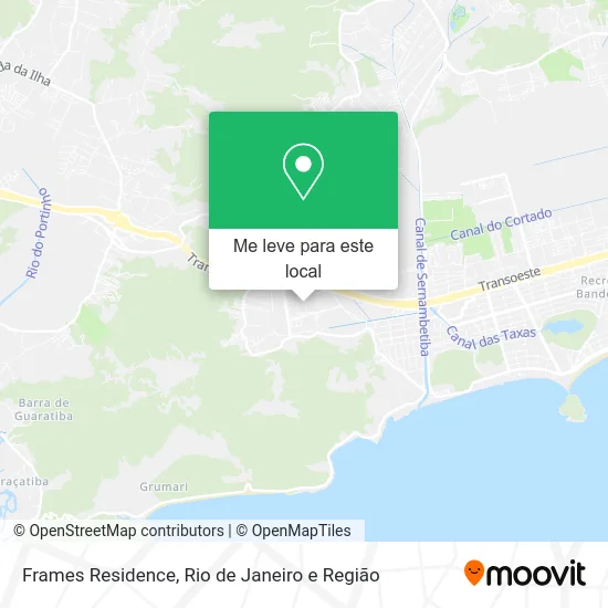 Frames Residence mapa