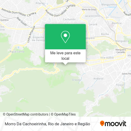 Morro Da Cachoeirinha mapa