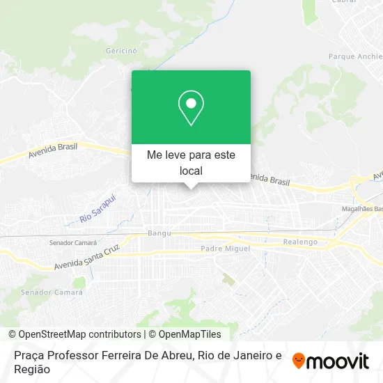 Praça Professor Ferreira De Abreu mapa