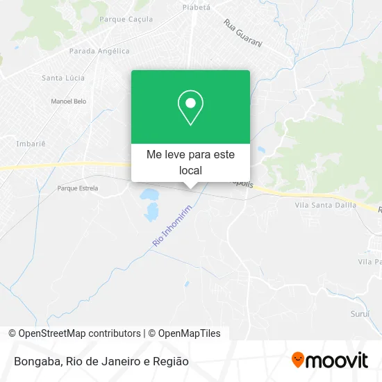 Bongaba mapa
