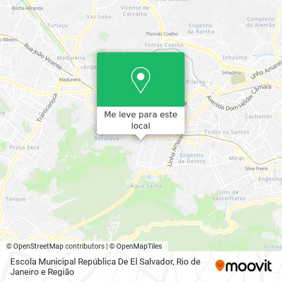 Escola Municipal República De El Salvador mapa