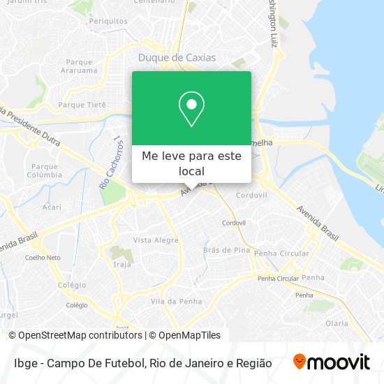 Ibge - Campo De Futebol mapa