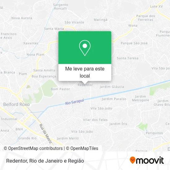 Redentor mapa