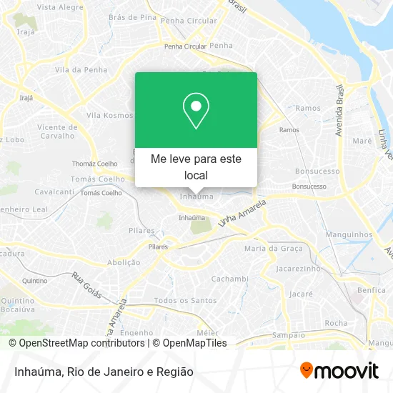 Inhaúma mapa
