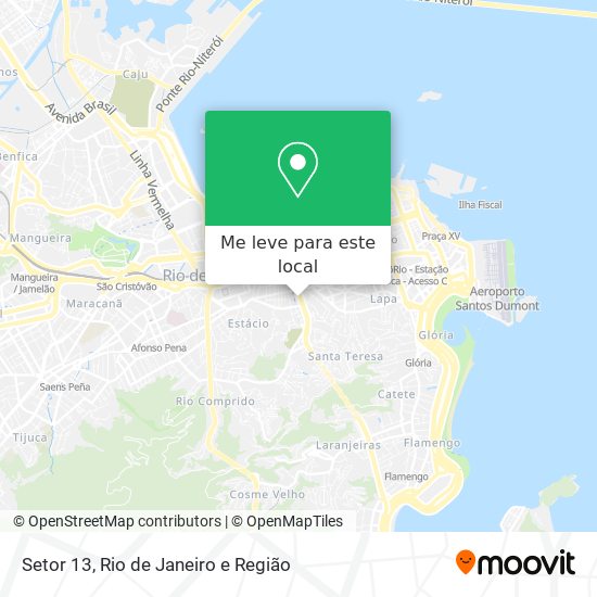 Setor 13 mapa