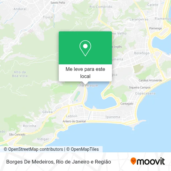 Borges De Medeiros mapa