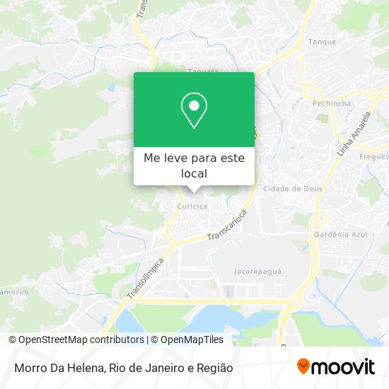 Morro Da Helena mapa