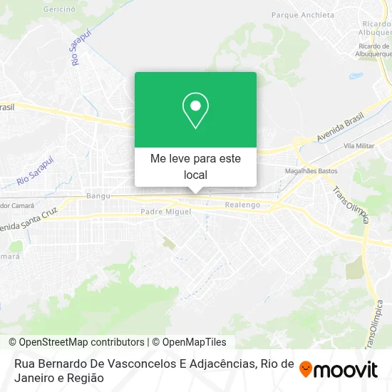 Rua Bernardo De Vasconcelos E Adjacências mapa