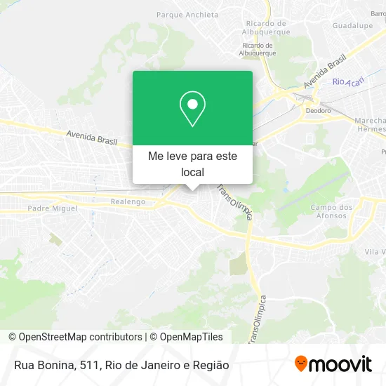 Rua Bonina, 511 mapa