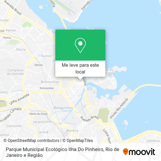 Parque Municipal Ecológico Ilha Do Pinheiro mapa