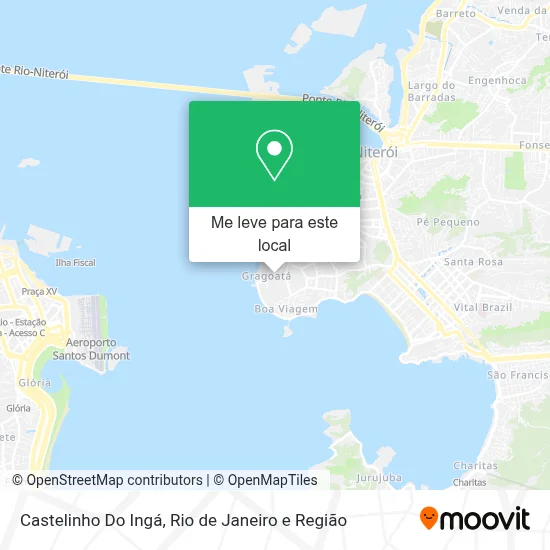 Castelinho Do Ingá mapa