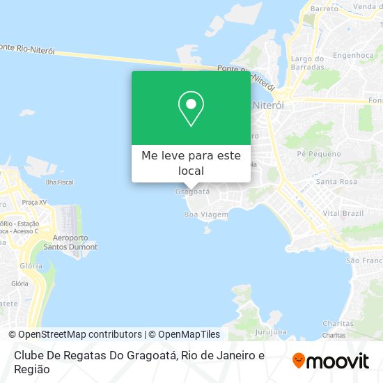 Clube De Regatas Do Gragoatá mapa