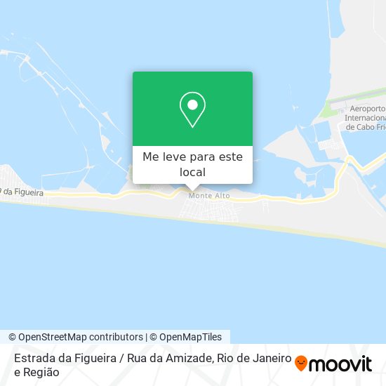 Estrada da Figueira / Rua da Amizade mapa