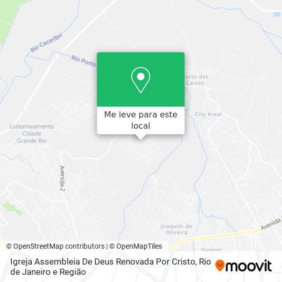 Igreja Assembleia De Deus Renovada Por Cristo mapa