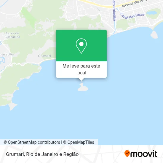 Grumari mapa